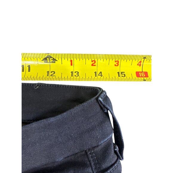 7 For All Mankind Womens Midnight Blue Stretch Bootcut Jeans Size 28 Made In USA - Picture 12 of 12